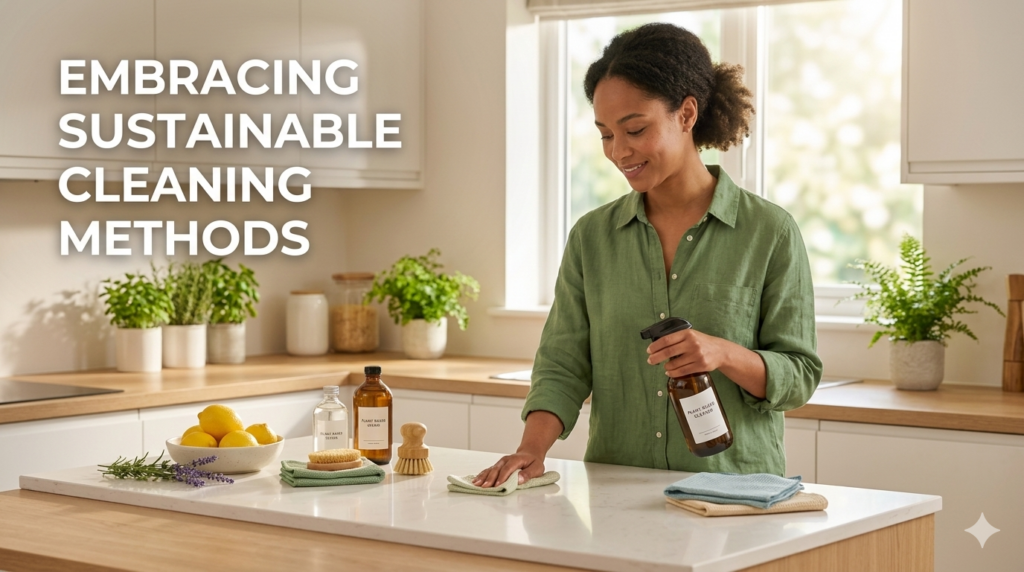 Embracing Sustainable Cleaning Methods